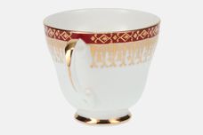 Royal Grafton Majestic - Red Coffee Cup Pear shape 2 7/8" x 2 1/2" thumb 2