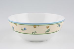 St. Andrews Cream Flowers Soup / Cereal Bowl