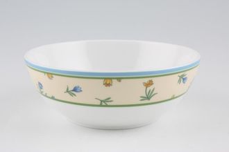 St. Andrews Cream Flowers Soup / Cereal Bowl 6"