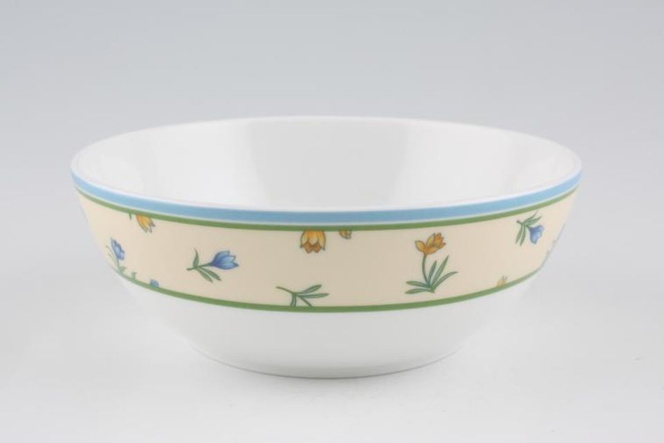 St. Andrews Cream Flowers Soup / Cereal Bowl 6"