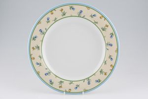 St. Andrews Cream Flowers Dinner Plate