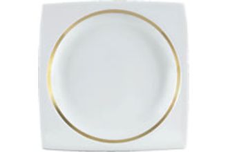 Wedgwood Plato Gold Tea / Side Plate Square Rim 7 1/2"