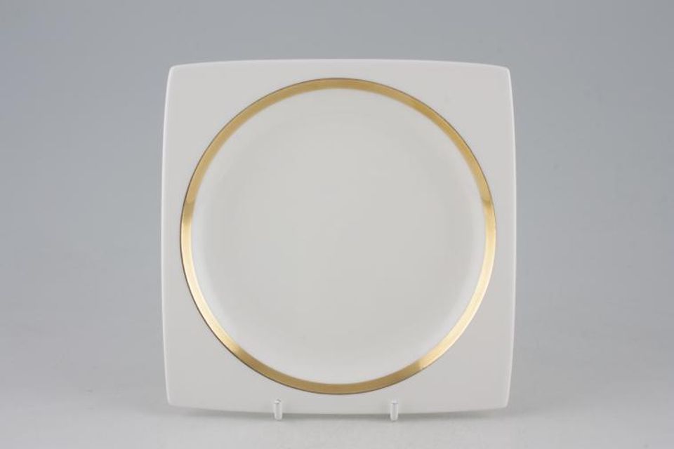 Wedgwood Plato Gold Tea / Side Plate Square Rim 6 1/2"