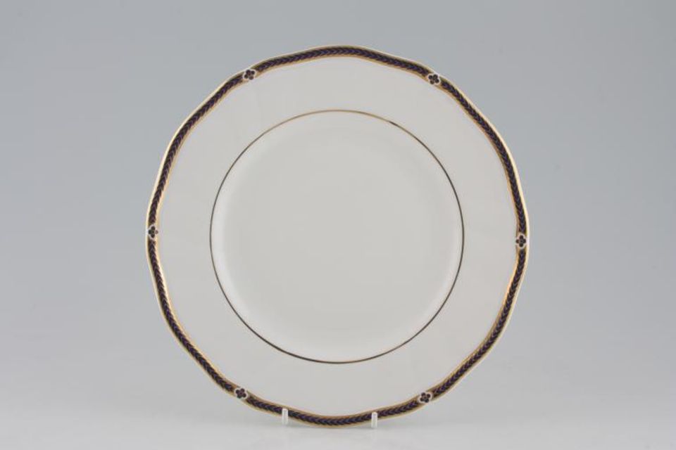 Wedgwood Royal Lapis - Gold Edge Breakfast / Lunch Plate 9 1/4"