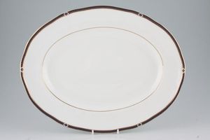 Wedgwood Royal Lapis - Gold Edge Oval Platter