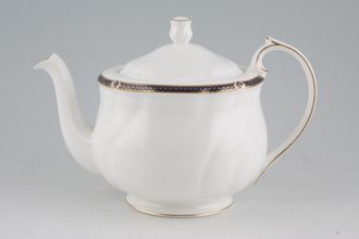 Wedgwood Royal Lapis - Gold Edge Teapot 2 1/4pt