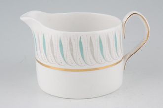 Sell Queen Anne Caprice - Turquoise Milk Jug Flat base 1/2pt