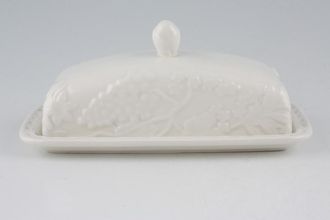 Franciscan Country Fayre Butter Dish + Lid 7" x 3 1/2"