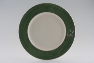 Wedgwood Sarah's Garden - Christmas Dinner Plate Green 10 3/4"