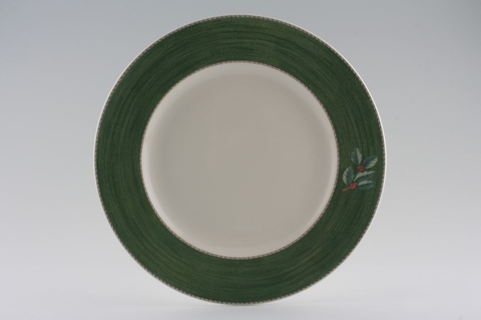 Wedgwood Sarah's Garden - Christmas Dinner Plate Green 10 3/4"