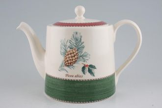 Wedgwood Sarah's Garden - Christmas Teapot Green 2pt