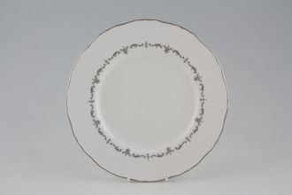 Royal Worcester Silver Chantilly Breakfast / Lunch Plate 9"