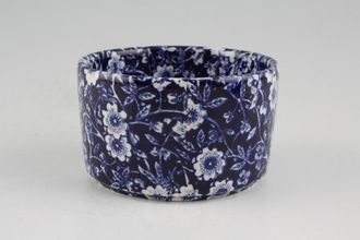 Sell Burleigh Blue Calico Sugar Bowl - Open (Coffee) Straight Sided 3 1/2"