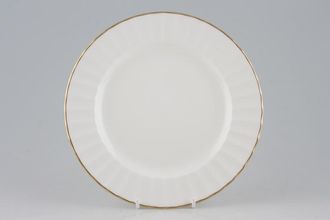 Royal Worcester Strathmore - White - Fluted Salad/Dessert Plate 8 1/4"