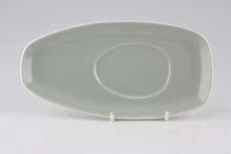 Poole Celadon Green Sauce Boat Stand 7 1/2"