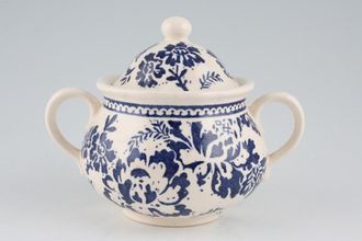 Masons Blue Batik Sugar Bowl - Lidded (Tea)