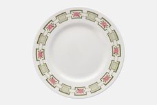 Susie Cooper Athena - C2074 Dinner Plate Signed B/S 10 5/8" thumb 1