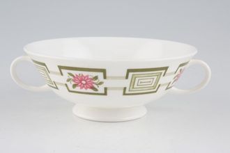 Susie Cooper Athena - C2074 Soup Cup Member of Wedgwood B/S -With Handles