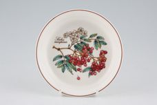 Villeroy & Boch Botanica - Brown or Black Backstamp Dish (Giftware) Shallow flared top - Sorbus Aucuparia 5 1/4" thumb 2