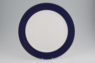 Sell Wedgwood Crown Sapphire Round Platter Smooth Thin Gold Edge 12 1/2"