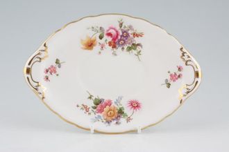 Sell Royal Crown Derby Derby Posies - Various Backstamps Sauce Boat Stand Flowers and edging may vary, Oval 8 1/4"