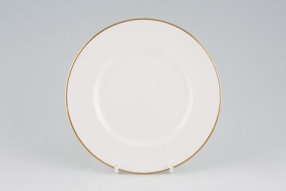 Royal Worcester Strathmore - White - Plain Tea / Side Plate 6 1/4"