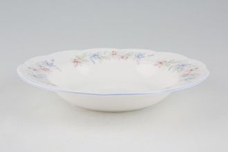 Sell Queens Claire Rimmed Bowl Blue Edge 8 1/4"