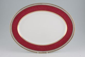 Sell Wedgwood Ulander - Powder Ruby Oval Platter 15 3/8"