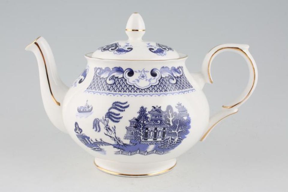 Duchess Willow - Dark Blue Teapot Shape 2 1pt