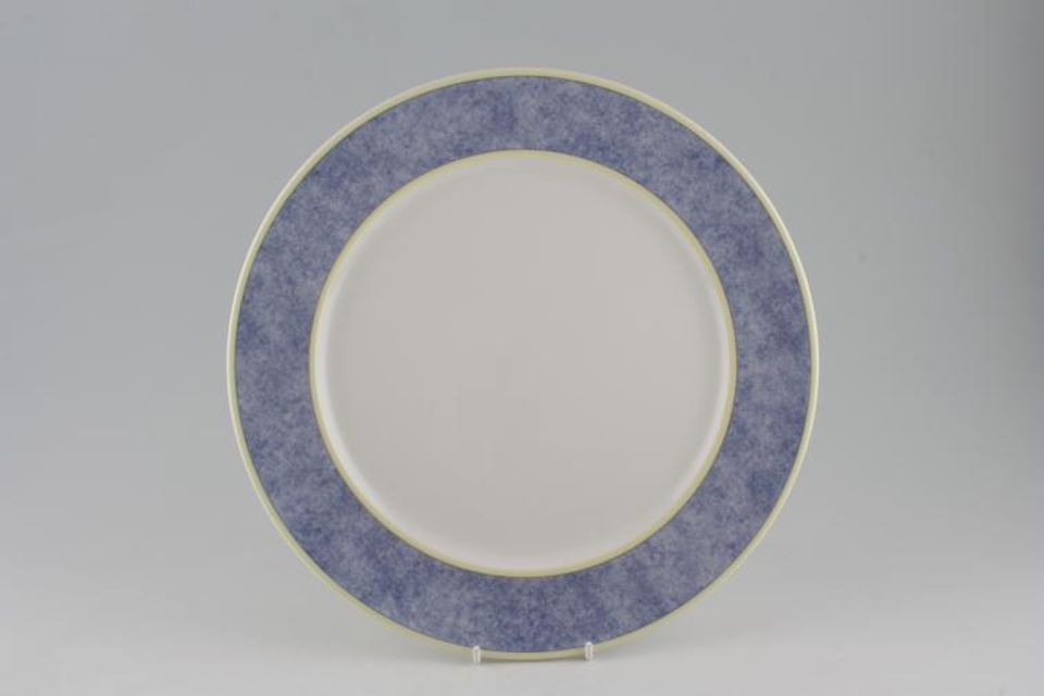 Royal Doulton Carmina - T.C.1277 Round Platter Blue Mottled rim 11 3/4"