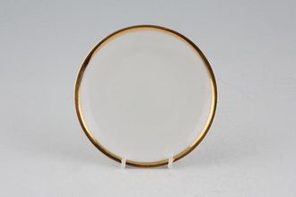 Sell Thomas Medaillon Gold Band - White with Thick Gold Line Butter Pat 3 3/4"