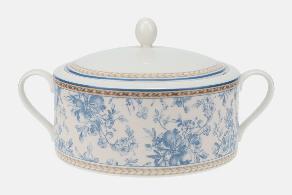 Royal Doulton Provence - Blue + Beige - T.C.1289 Vegetable Tureen with Lid