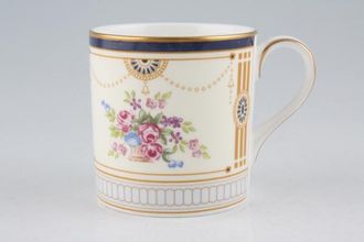 Royal Doulton Rowley Coffee Cup Accent 2 (Blue edge on base)