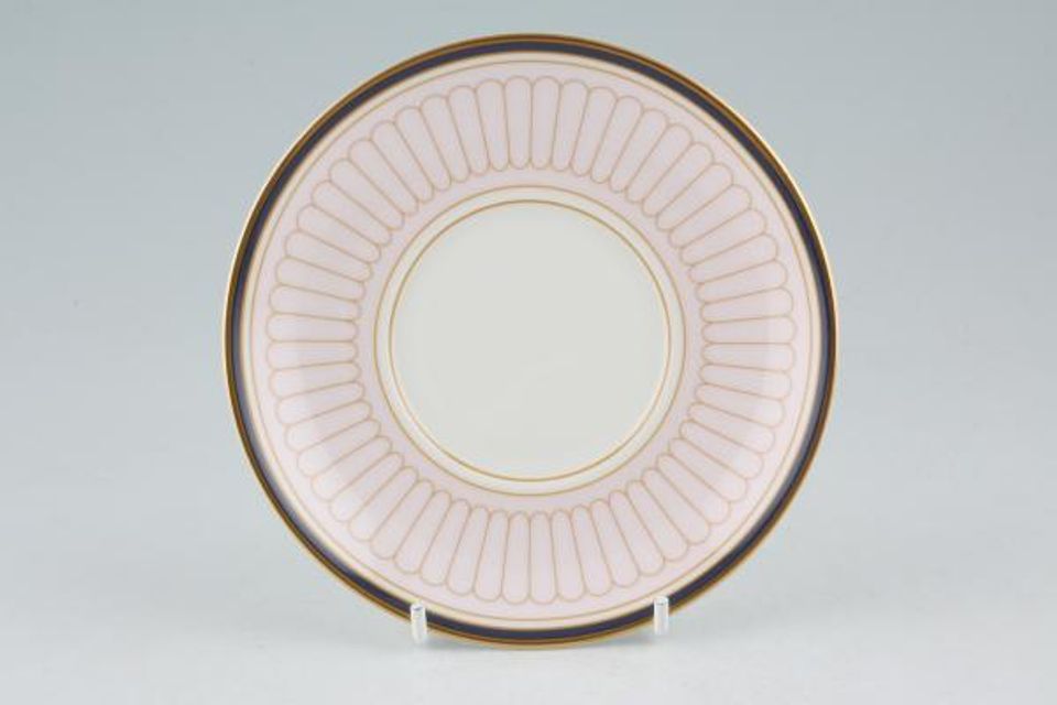 Royal Doulton Rowley Coffee Saucer Accent 1 (Pink)