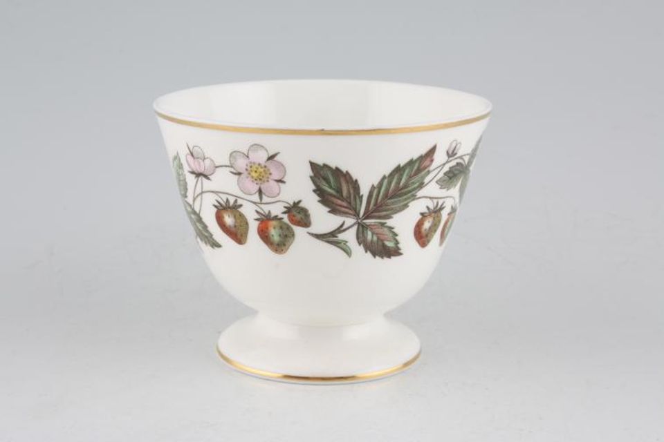 Wedgwood Strawberry Hill Sugar Bowl - Open (Coffee) Footed 3 1/2"