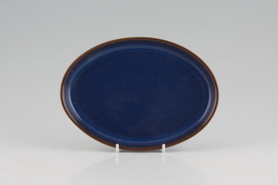 Denby Imperial Blue Tray (Giftware) Oval 7 5/8"