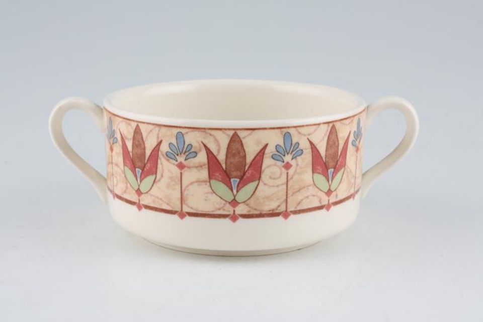 Johnson Brothers Papyrus Soup Cup 2 handles