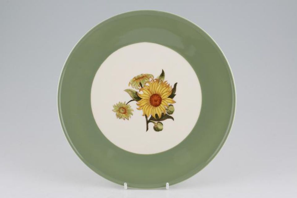 Wedgwood Sunflower Cake Plate round 9 3/8"