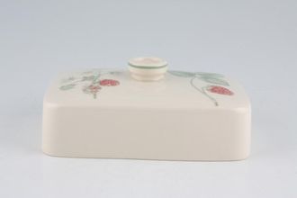 Wedgwood Raspberry Cane - Granada Shape Butter Dish Lid Only 6"