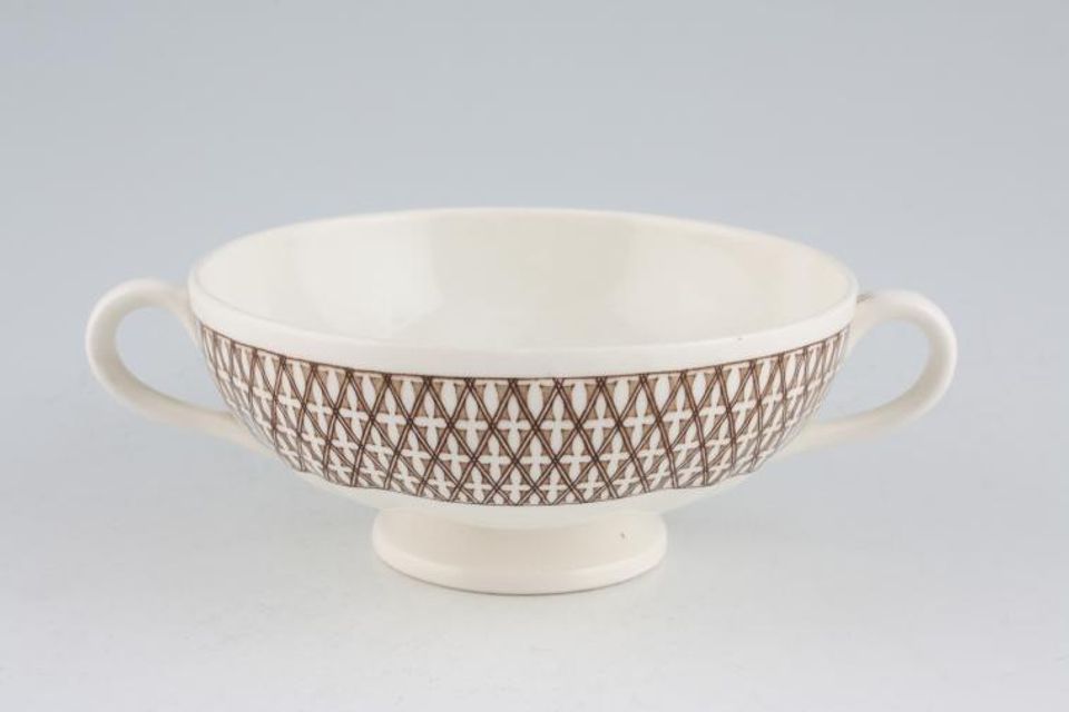 Wedgwood Avocado - Brown Soup Cup