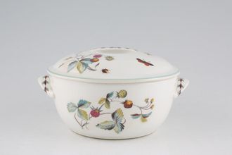 Sell Royal Worcester Strawberry Fair - Green Edge Casserole Dish + Lid Round, Deep , Shape 22 Size 5 1pt