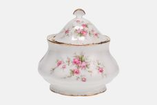 Paragon & Royal Albert Victoriana Rose Jam Pot + Lid Cut out in lid thumb 3