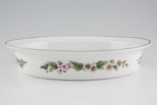 Royal Worcester Worcester Herbs Pie Dish Oval 11 3/8" thumb 1