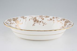 Sell Minton Ancestral - Gold - S595 Vegetable Dish (Open) 10 1/8"