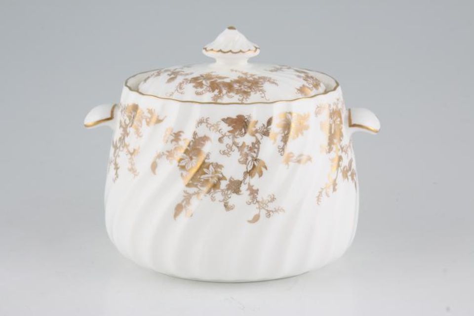 Minton Ancestral - Gold - S595 Sugar Bowl - Lidded (Tea)