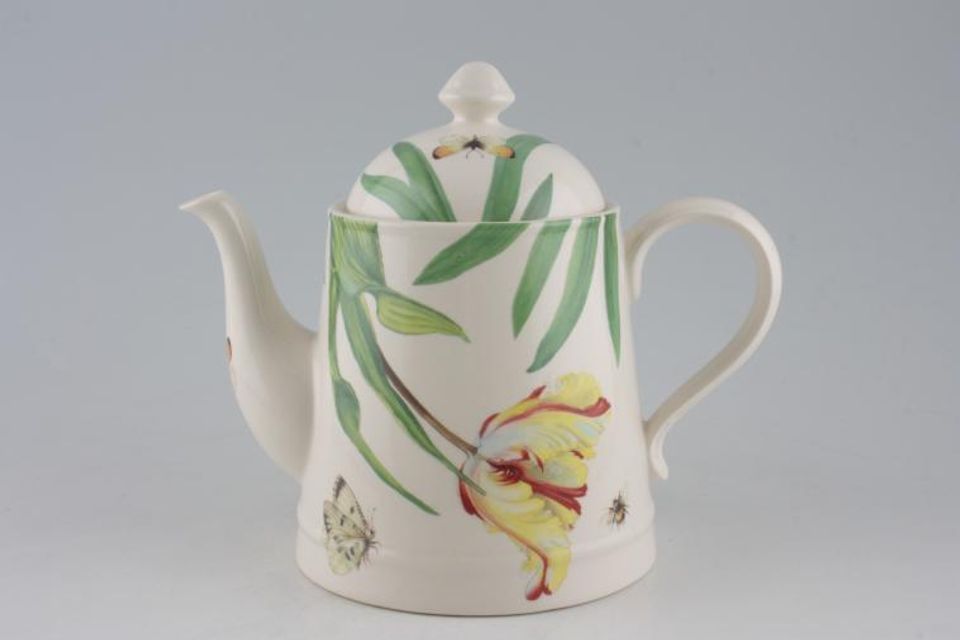 Spode Floral Haven Teapot Ascot Shape-Tall so can be used as a coffee pot. 2pt