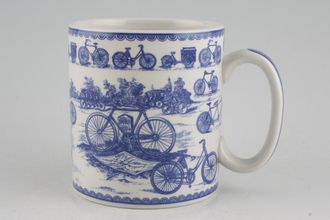 Sell Spode Blue Room Collection Mug Vintage Cycling 3" x 3 3/8"