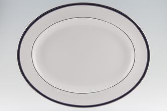 Spode Lausanne - Platinum Oval Platter 16 1/2"