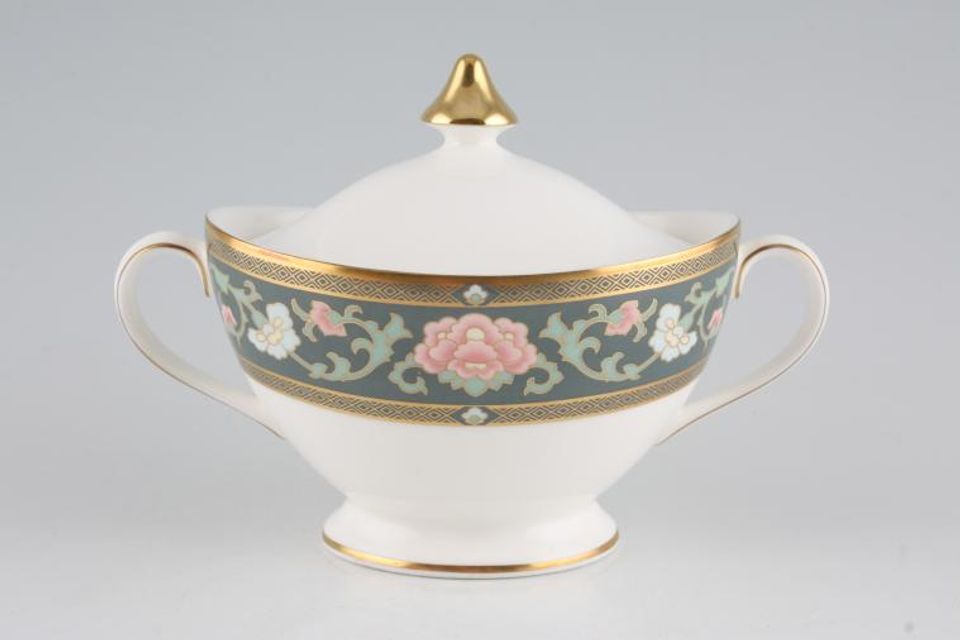 Royal Doulton Tudor Court - H5198 Sugar Bowl - Lidded (Tea) Oval