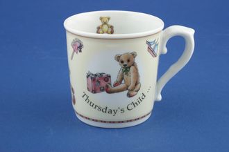 Sell Royal Worcester Days Of The Week - Children's Ware Mug Days of The Week Sunday's Child 3 1/4" x 3 1/2"